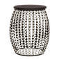 9th & Pike&#40;R&#41; Black Modern Glam Accent Table - image 1