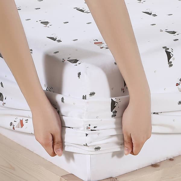 Eddie Bauer Cascade Camping Cotton Percale Sheet Set