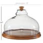 9th &amp; Pike® Round Wood Plate with Cloche Cover - image 6