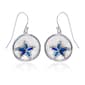 Gemstone Classics&#40;tm&#41; Blue Opal Starfish Drop Earrings - image 1