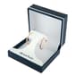 Rose Gold Over Fine Silver Plated Diamond Cut Earrings - image 2