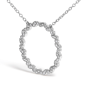 Haus of Brilliance Lab Grown Diamond Love Circle Pendant Necklace - image 3