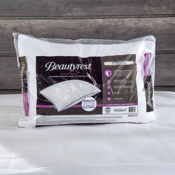 Beautyrest(R) Fresh Sleep Memory Foam Cluster Pillow - image 