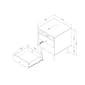 South Shore Dylane 2-Drawer Nightstand - image 7