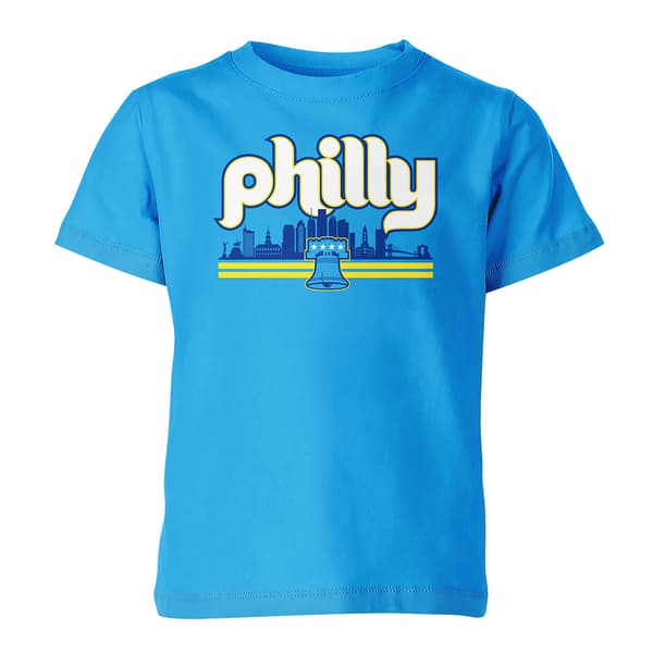 Boys (8-20) Tailgate Philadelphia Baseball Skyline Tee - Sapphire - image 