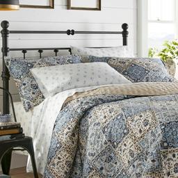 Stone Cottage Abby 136 Thread Count Reversible Quilt Set