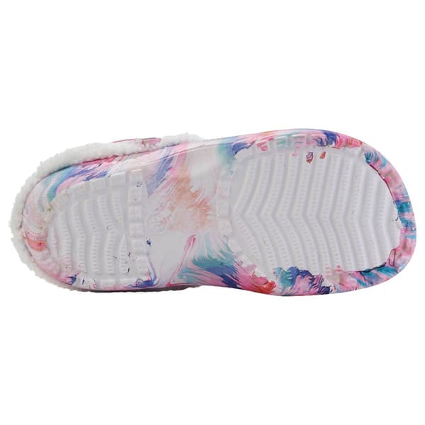 Womens Ella &amp; Joy Abstract Lined Clogs