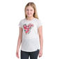 Girls (7-16) adidas(R) Short Sleeve Pizza Tee - image 1
