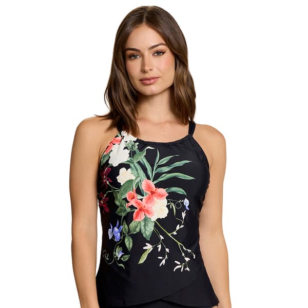 Womens Jantzen Audrey Drape Tankini Swim Top Boscov's