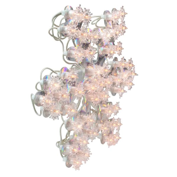 Northlight Seasonal Holographic Snowflake Christmas Window Décor