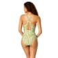 Womens Anne Cole Sierra Woodblock Cross Back One Piece Swimsuit - image 2