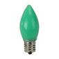 Sienna C9 Opaque Green Christmas Replacement Bulbs - Set of 4 - image 1