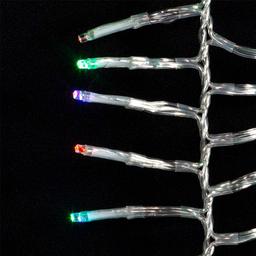 Kurt S. Adler 15.7ft. RGB LED Cluster Garland Christmas Lights