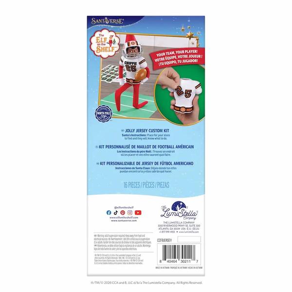 The Elf on the Shelf® CC Jolly Jersey Custom Football Kit