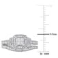 Diamond Classics™ 1/3ctw. Princess Diamond Bridal Ring Set - image 3