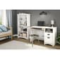 South Shore Gascony 4-Shelf Bookcase - White - image 3