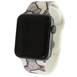 Womens Olivia Pratt&#40;tm&#41; Printed Silicone Apple Watch Band - 8844-CAT