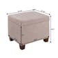 Convenience Concepts Madison Linen Storage Ottoman - image 3