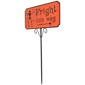 Northlight 27.5in. Skeleton Fright This Way Halloween Lawn Stake - image 4