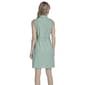 Womens Tommy Hilfiger Sleeveless Tie Waist Checkered Shirtdress - image 2