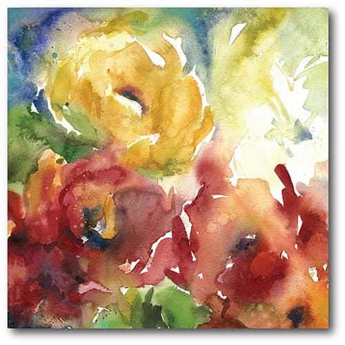 Courtside Market Bunches of Flowers I Wall Art