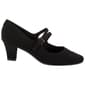 Womens Easy Street Meryl Black Suede Pumps - image 2