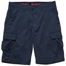 Mens WearFirst&#40;R&#41; Herringbone Cargo Shorts