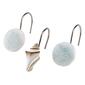 Avanti Farmhouse Shell Shower Curtain Hooks - image 1