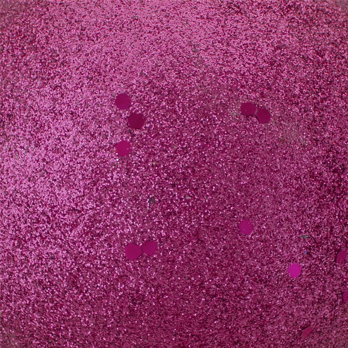 Northlight Magenta Glitter Shatterproof Christmas Ball Ornament