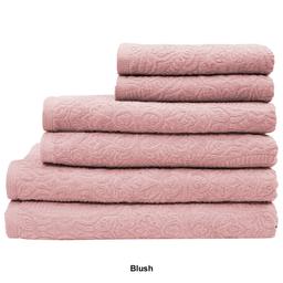Portofino 6pc. Velour Bath Towel Set