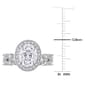 Gemstone Classics™ 10kt. White Gold 2 3/5ctw. Moissanite Set - image 5