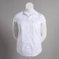 Womens Zac & Rachel Casual Button Down Knit to Fit Top - image 6