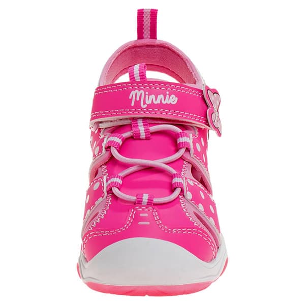 Little Girls Disney Minnie Mouse Closed Toe Sport Sandals