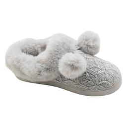 Womens Cuddl Duds(R) Chenille Texture Clog Slippers