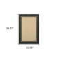 HomeRoots Beige & Black Stain Resistant Indoor Outdoor Accent Rug - image 3