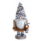Kurt Adler 10in. Wooden Rustic Glamour Gnome Nutcracker - image 1