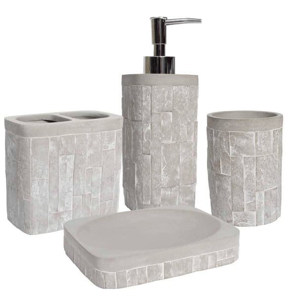 Sweet Home Collection Avalon Bath Tumbler