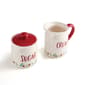 Pfaltzgraff® Winterberry Red Creamer & Sugar Set - image 3