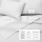 Freshfolds Garment Washed Honeycomb Waffle Quilt Set - image 3