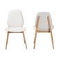 Baxton Studio Hudson Boucle Upholstered Dining Chair - Set of 2 - image 2