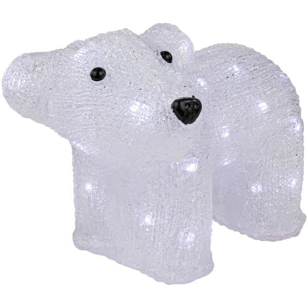 Northlight Seasonal 13.5in. Baby Polar Bear Christmas Decoration