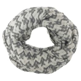 Womens Modena Airspun Printed Infinity Scarf