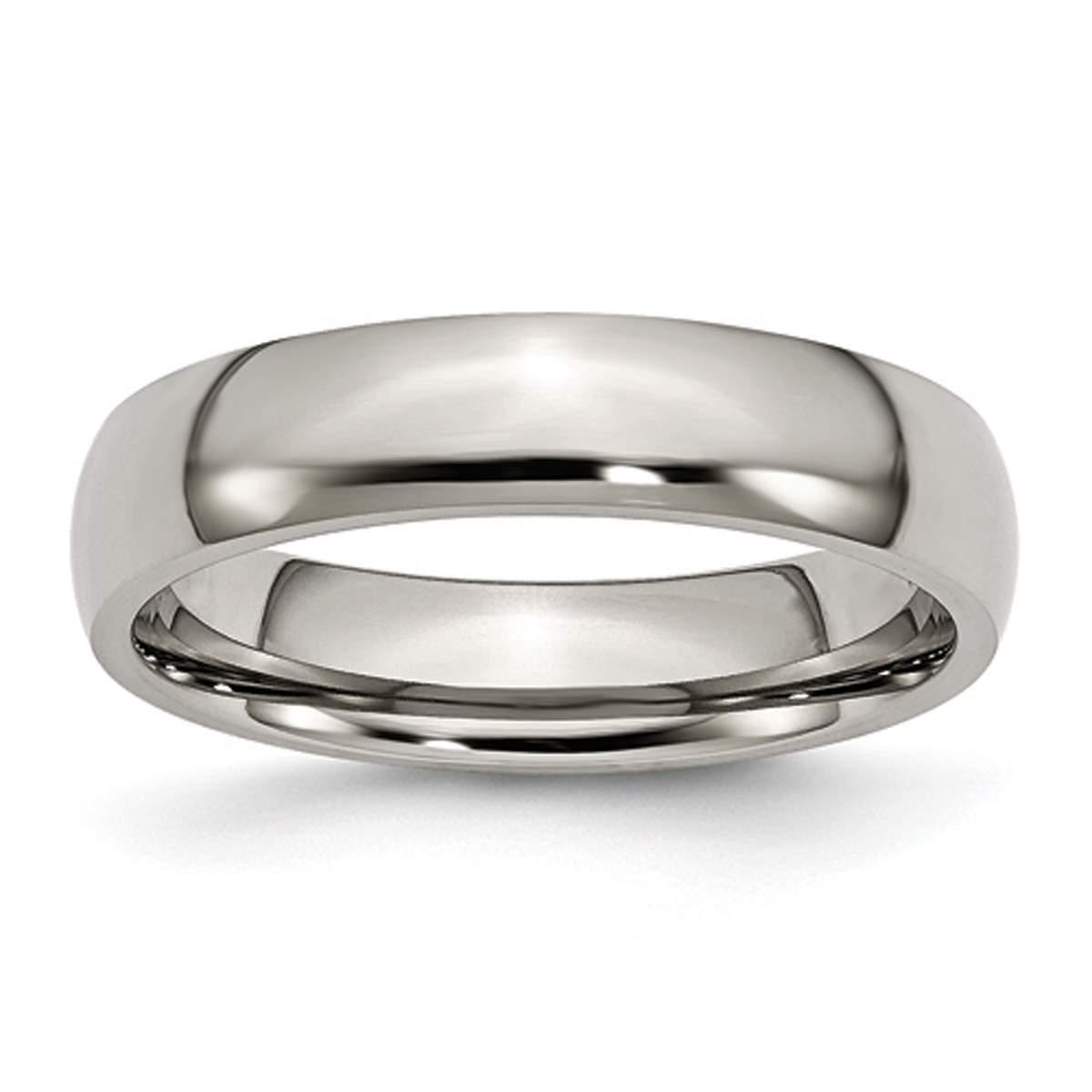 Mens Endless Affection™ 5mm Titanium Wedding Band