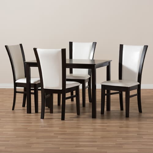 Baxton Studio Adley 5pc. Dining Set