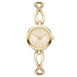 Womens Gold-Tone Light Champagne Dial Watch - 14998G-07-A27