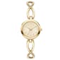 Womens Gold-Tone Light Champagne Dial Watch - 14998G-07-A27 - image 1