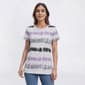 Womens Architect® Short Sleeve Horizontal Tie Dye Tee - image 2