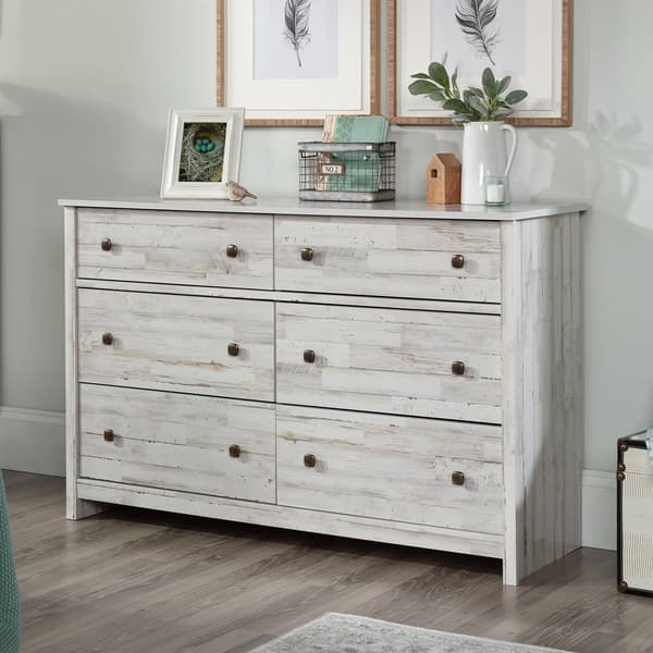 Sauder River Ranch 6-Drawer Bedroom Dresser - image 
