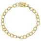 Accents by Gianni Argento Diamond Accent Round Link Bracelet - image 1