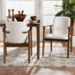 Baxton Studio Miyagi Boucle Upholstered Dining Chair - Set of 2 - image 7